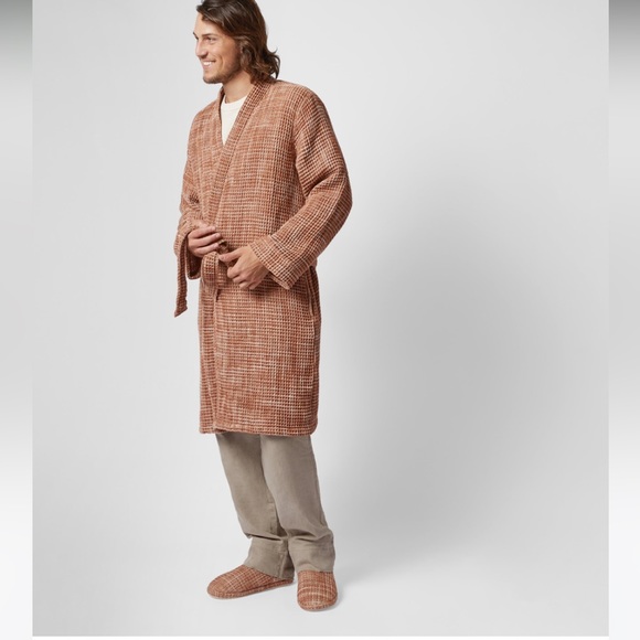 COPY - PARACHUTE HOME softest WAFFLE ROBE. UNISEX. Size S. - Picture 4 of 5